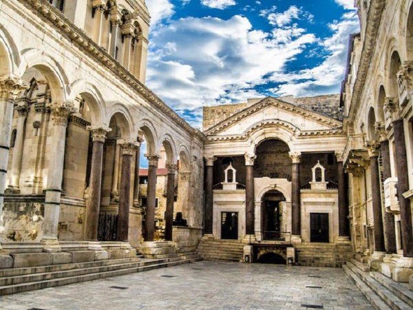 хорватская архитектура, римская архитектура, дворец Диоклетиана I