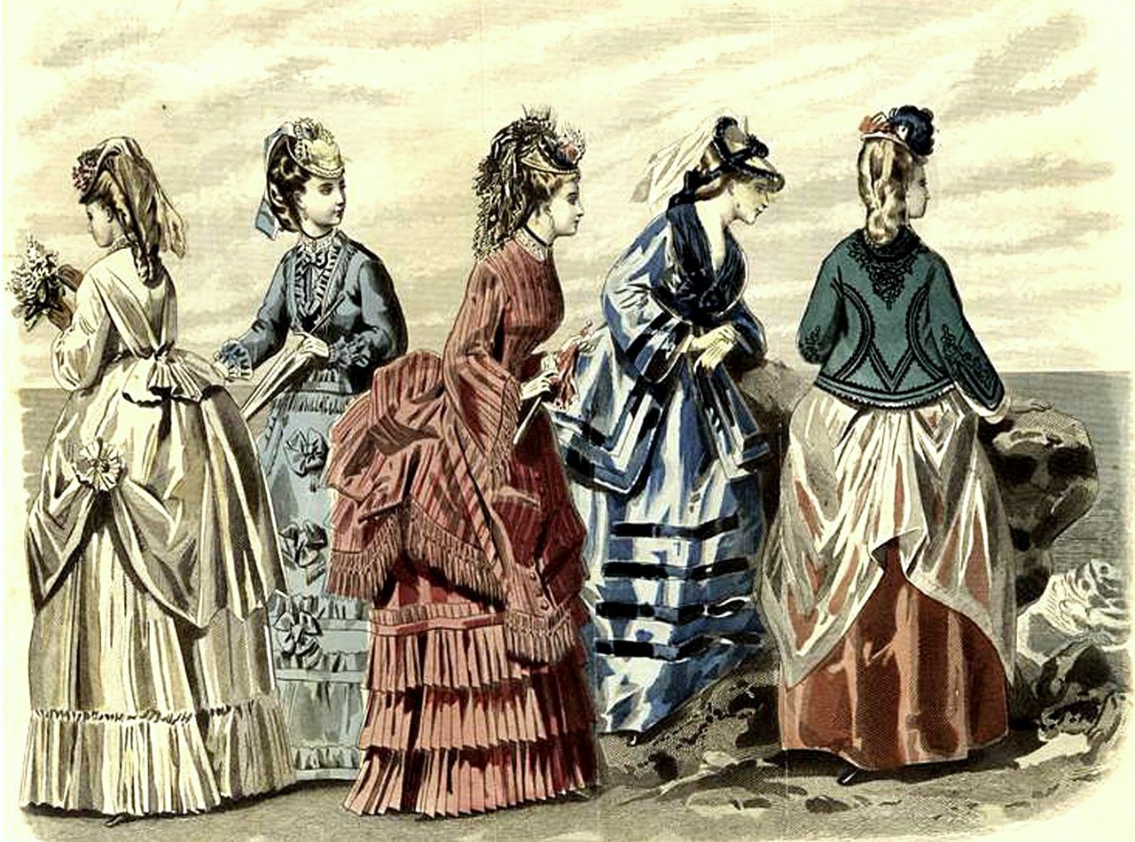 Женская мода дворянок России 19 века